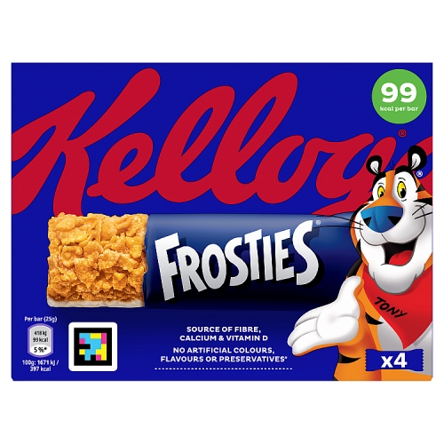 Kelloggs Frosties Cereal Bars 25g pack shot