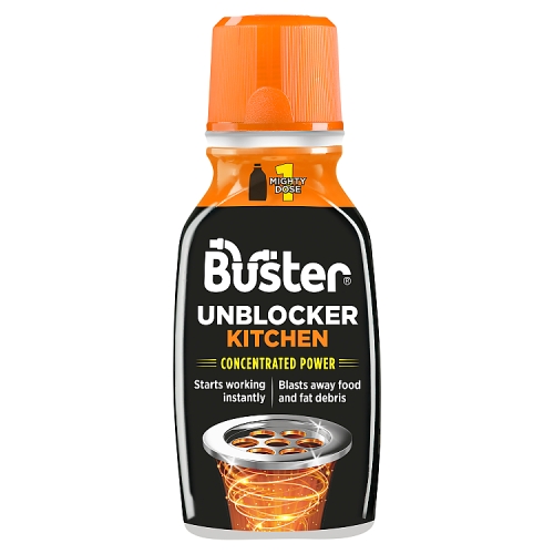 Buster Kitchen Plughole Unblocker 150g pack shot