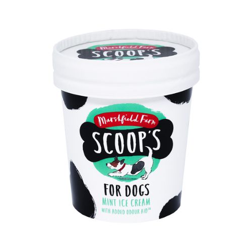 Marshfield Mint Ice Cream for Dogs 125ml pack shot