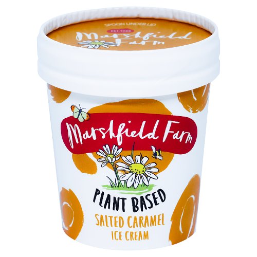 Marshfield Plant Based Salted Caramel 125ml pack shot