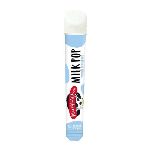 Marshfield Farm Vanilla Milk Pop 100ml pack shot