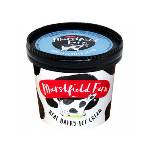 Marshfield Vanilla Clotted Cream 180ml pack shot