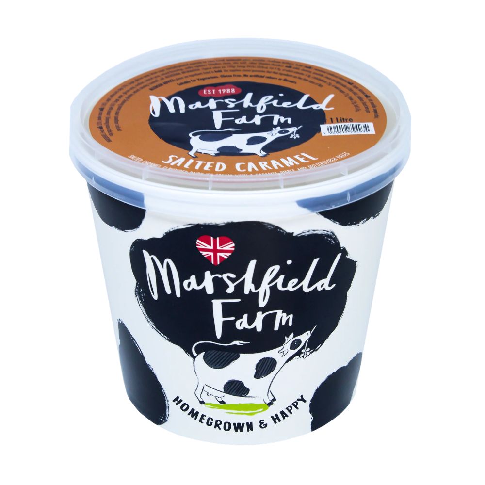 Marshfield Salted Caramel 180ml pack shot