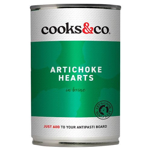 Cooks & Co Artichoke Hearts 390g pack shot