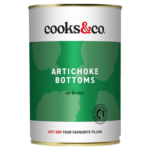 Cooks & Co Artichoke Bottoms 390g pack shot
