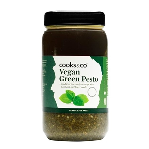 Cooks & Co Pesto Vegan Green 1.1kg pack shot