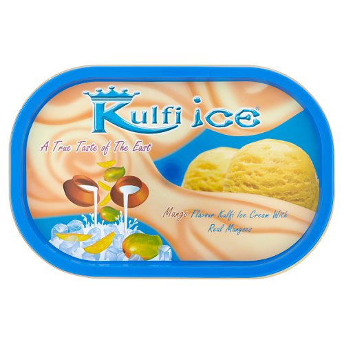Tubzee Mango Kulfi Tub 1Ltr pack shot