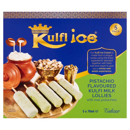 Tubzee Pista Kulfi 5x70ml pack shot