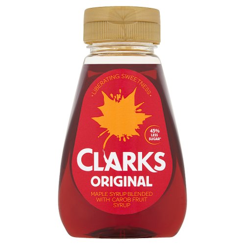 Clarks Original Maple Syrup 180ml pack shot