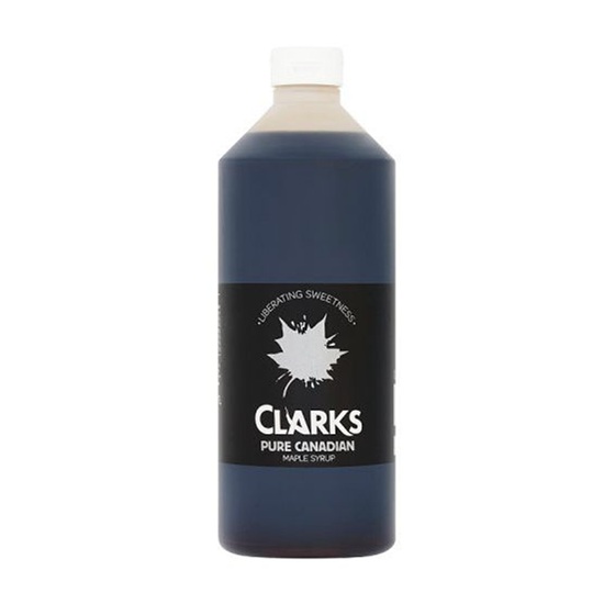 Clarks Pure Maple Syrup 1Ltr pack shot