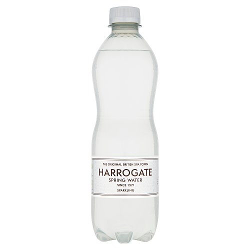 Harrogate Sparkling Spring Water 500ml pack shot
