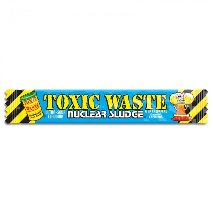 Toxic Waste Blue Raspberry Chew Bar 20g pack shot