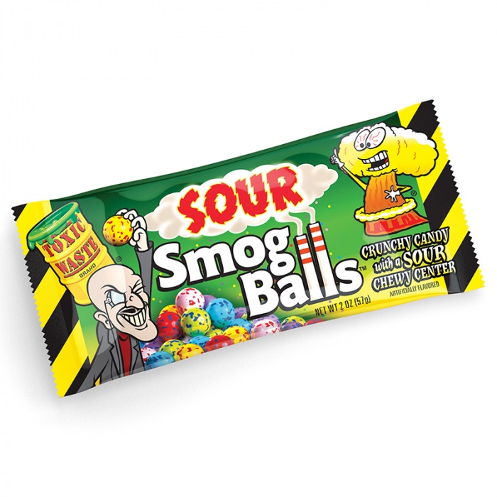 Toxic Waste Smog Balls Pillow 48g pack shot