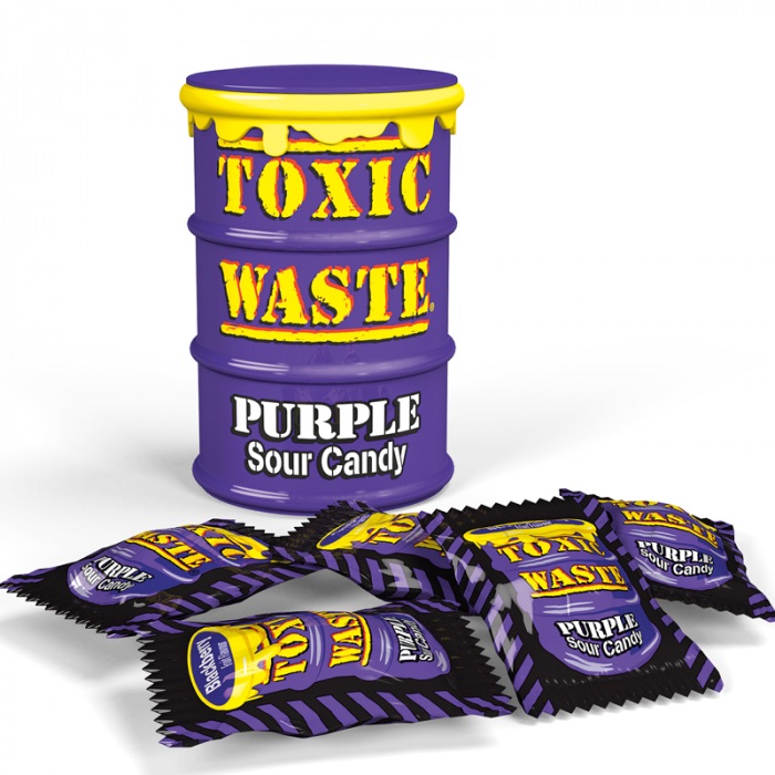 Toxic Waste Drum Purple 42g pack shot