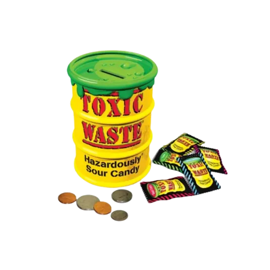 Toxic Waste Giant Money Bank 162g pack shot