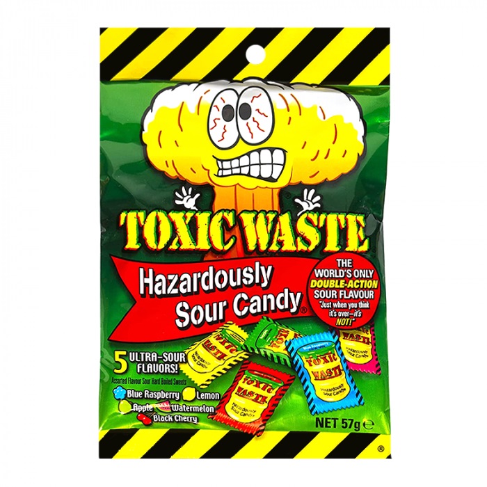 Toxic Waste Original Pre-pack 57g pack shot