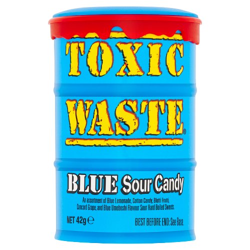 Toxic Waste Drum Blue 42g pack shot