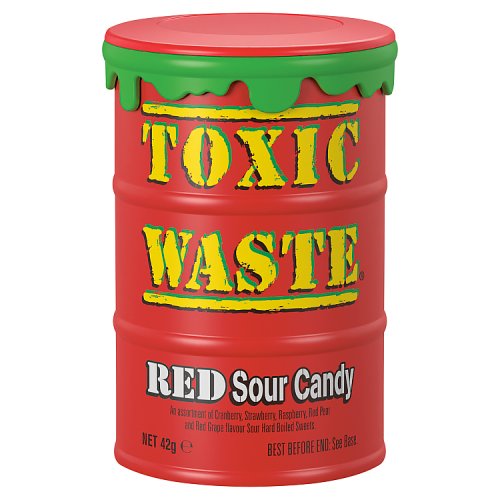 Toxic Waste Drum Red 42g pack shot