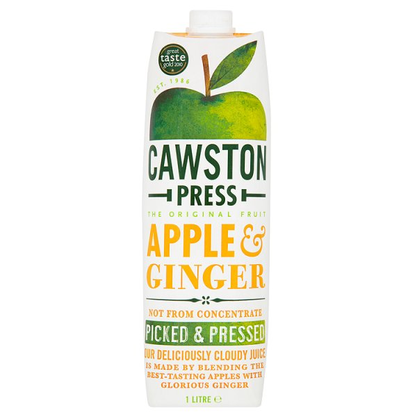 Cawston Press Apple & Ginger 1Ltr pack shot
