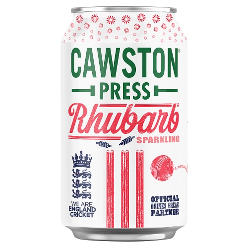 Cawston Press Sparkling Apple & Rhubarb 330ml pack shot