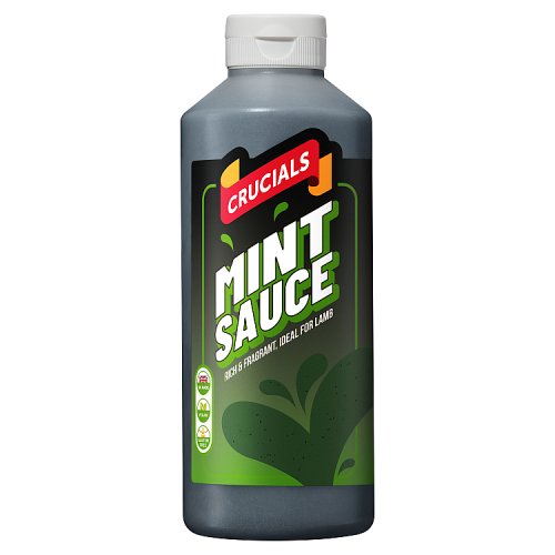 Crucials Mint Squeezy Sauce 500ml pack shot