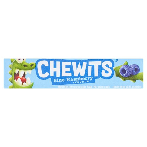 Chewits Blue Raspberry Stick 30g pack shot