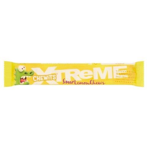 Chewits Xtreme Lemon 34g pack shot