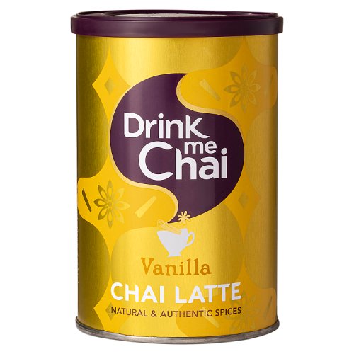 Drink Me Chai Vanilla Chai Latte Tin 250g pack shot