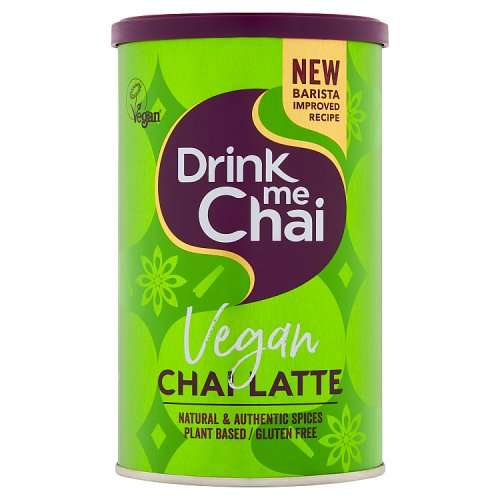 Drink Me Chai Vegan Chai Latte Tin 250g pack shot