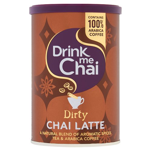 Drink Me Chai Dirty Chai Latte Tin 200g pack shot