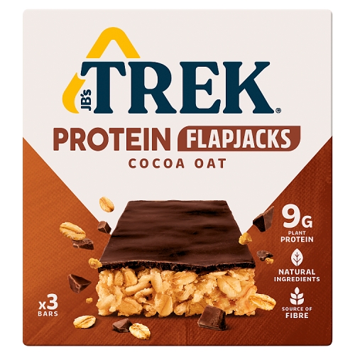 Trek Coco Oat Flapjack 3pk (3 x 50g) pack shot