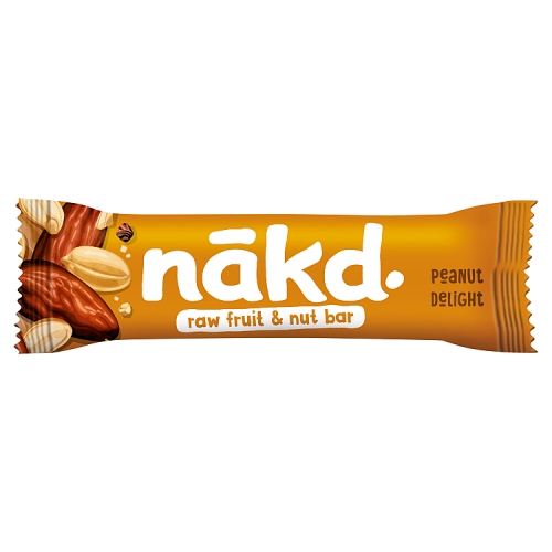 Nakd Bar Peanut Delight Gluten Free 35g pack shot