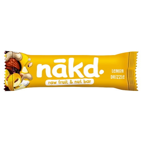 Nakd Lemon Drizzle Bar 35g pack shot