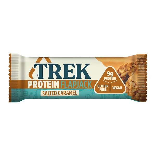 Trek Salted Caramel Flapjack 50g pack shot