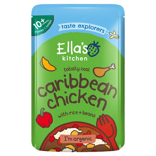 Ellas Kitchen Caribbean Chicken 190g pack shot