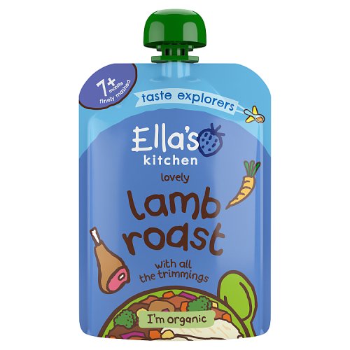 Ellas Kitchen Lamb Roast Dinner 130g pack shot