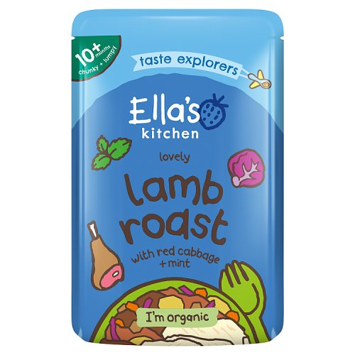 Ellas Kitchen Organic Lamb Roast Dinner Pouch 10+ Months 190g pack shot