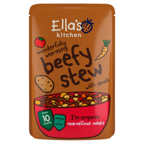 Ellas Kitchen Wfully Warming Beef Stew 190g pack shot