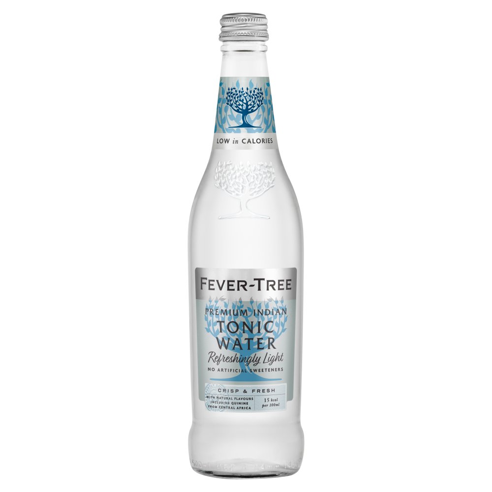 Fever Tree Refreshingly Light Tonic Water 500ml pack shot