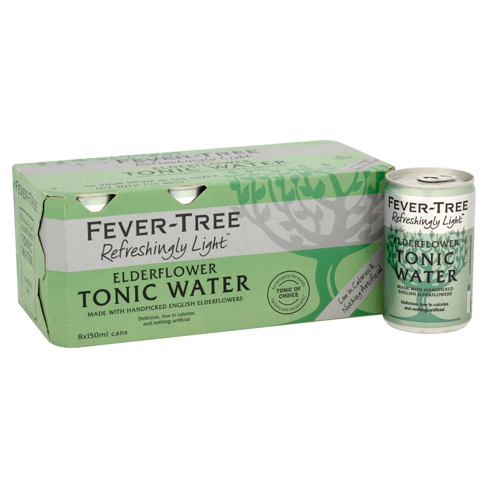 Fever Tree Rl Elderflower 8pk (8 x 150ml) pack shot