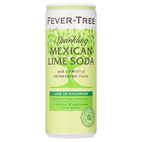 Fever Tree Mexican Lime 250ml pack shot