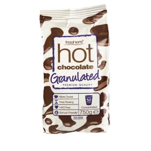 Freshers Granulated Hot Chocolate 750g pack shot