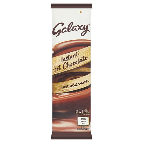 Galaxy Instant Hot Chocolate Sticks 25g pack shot