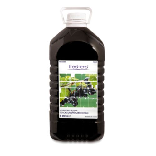 Freshers Blackcurrant Juice NAS 5Ltr pack shot