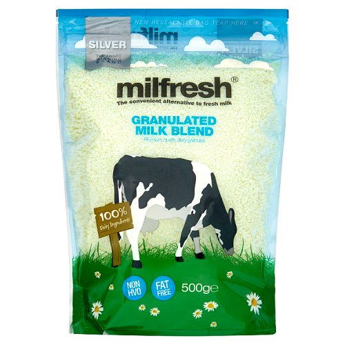 Milfresh Silver Skimmed Milk 500g pack shot