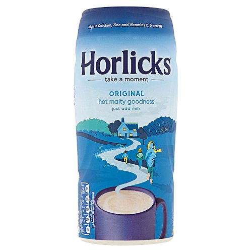 Horlicks Original Malt Jar 400g pack shot