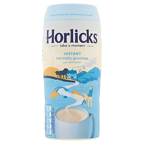 Horlicks Instant Malt Jar 400g pack shot