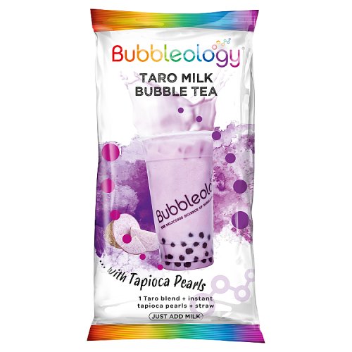 Bubbleology Taro Milk Bubble Tea 85g pack shot