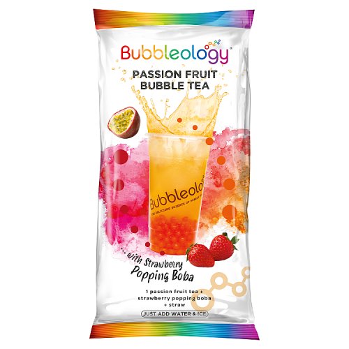 Bubbleology Passion Fruit Fruit Tea 140g pack shot