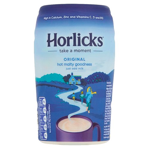 Horlicks Hot Malty Original 270g pack shot